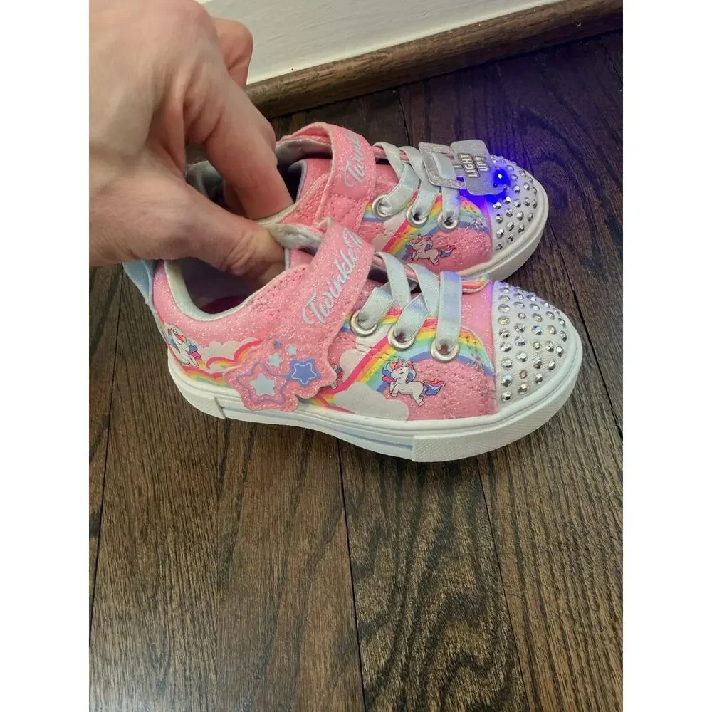 Twinkle Toes: Twinkle Sparks - Unicorn Stay-Put Light-Up Size 6